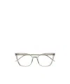 Saint Laurent Geometrically Framed Flat Mirror In White