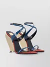 Saint Laurent Women's Tallulah Wedges Sandal | Size It 40 | 8280351tv00 Color 4403