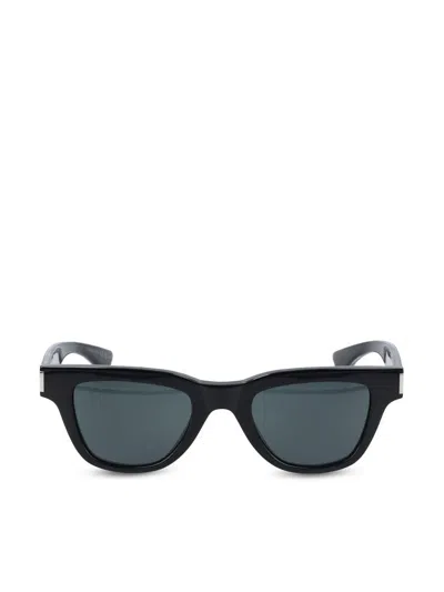 Saint Laurent Black Acetate Sunglasses