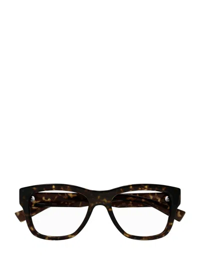 Saint Laurent Glasses In Brown