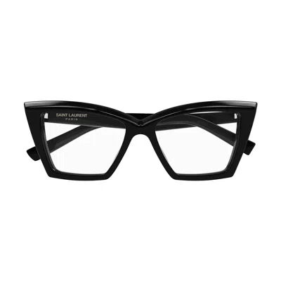 Saint Laurent Glasses In Black