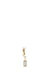 Saint Laurent Cassandre Single Earring In Gold