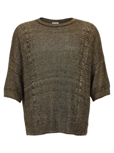 Saint Laurent Gold Thread Sweater