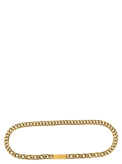 SAINT LAURENT GOLDEN CHAIN BELT