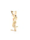 Saint Laurent Cassandras Single Earring Accessories In Golden