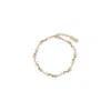 Saint Laurent Bracelets Metallic In Gold