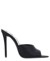 Saint Laurent Open-toed High-heeled Sandals In Black
