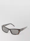 Saint Laurent Gradient Square Frame Tortoiseshell Pattern Sunglasses In Brown