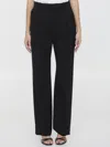 SAINT LAURENT GRAIN DE POUDRE TROUSERS