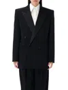 Saint Laurent Wool Grain De Poudre Jacket
