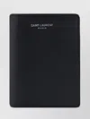 Saint Laurent Grain De Poudre Leather Bi-fold Card Wallet Accessories
