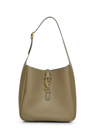 Saint Laurent Green Le 5 À 7 Small Shoulder Bag
