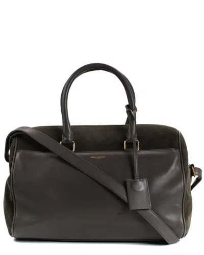 Saint Laurent Green Mini Duffle Bag (authentic )