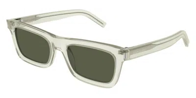 Saint Laurent Green Rectangular Ladies Sunglasses Sl 461 Betty 015 54 In ["green"]