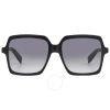 Saint Laurent Grey Gradient Square Ladies Sunglasses Sl 174 001 56 In Grey