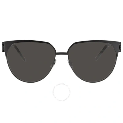 Saint Laurent Grey Round Ladies Sunglasses Sl M43/f 001 61