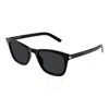 Saint Laurent Grey Square Ladies Sunglasses Sl 716/k Slim 001 53