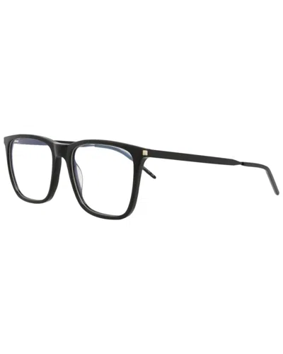 Saint Laurent Gucci Men's 55mm Optical Frames In Black