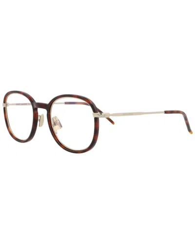 Saint Laurent Gucci Unisex 49mm Optical Frames In Black