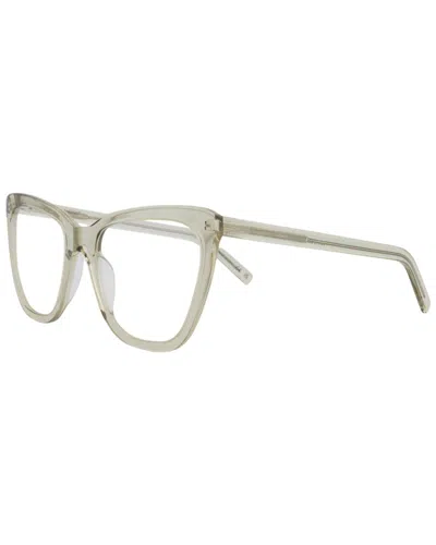 Saint Laurent Gucci Women's 55mm Optical Frames In Gray
