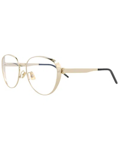 Saint Laurent Gucci Women's 58mm Optical Frames In Gold