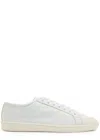 Saint Laurent Gym Low Logo-print Leather Sneakers In White