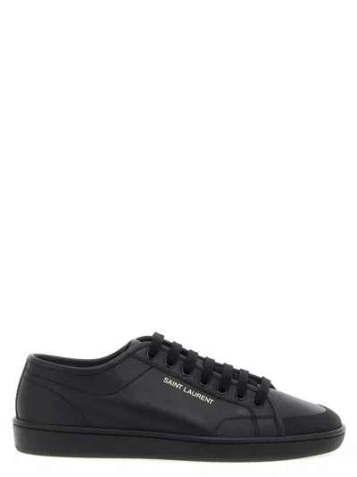 Saint Laurent Gym Sneakers In Black
