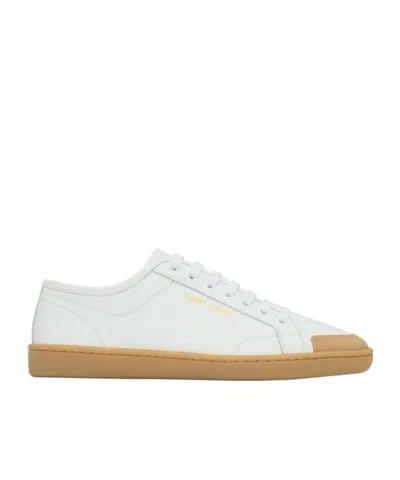 SAINT LAURENT GYM SNEAKERS IN SMOOTH LEATHER
