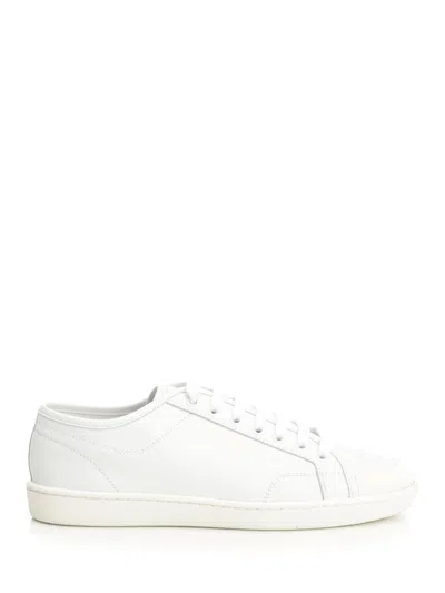 SAINT LAURENT GYM SNEAKERS WHITE