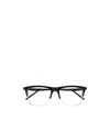 Saint Laurent Half-frame Flat Mirror In Black