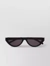 Saint Laurent Half-rim Shield Sunglasses Engraved Temples