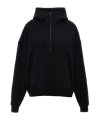 Saint Laurent Camionneur Molleton Hoodie In Black