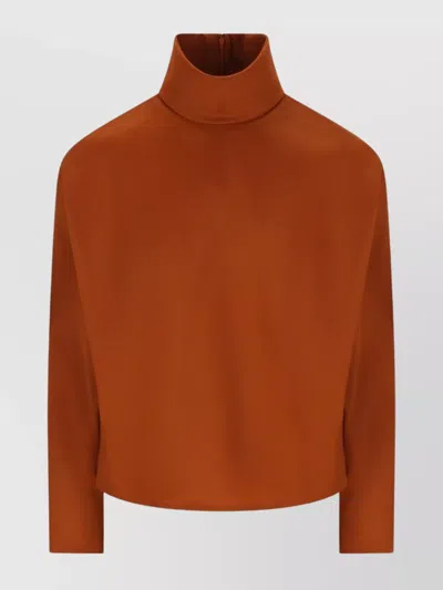 SAINT LAURENT HALTERNECK DESIGN WITH HIGH NECKLINE STYLE