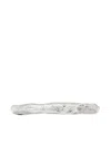 Saint Laurent Hammered-effect Bangle In Silver