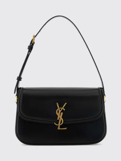 Saint Laurent Small Solferino Leather Shoulder Bag In Pink