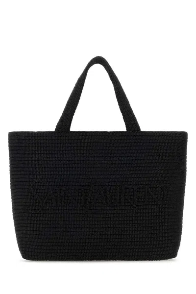 Saint Laurent Handbags. In Black
