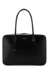 Saint Laurent Sac De Jour Bauletto Top Handle Shoulder Bag In Black
