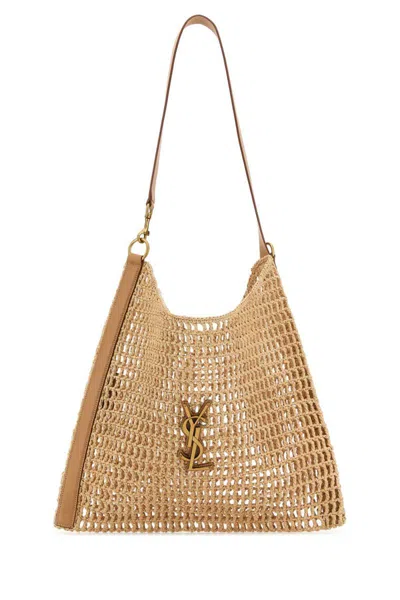 Saint Laurent Handbags. In Brown