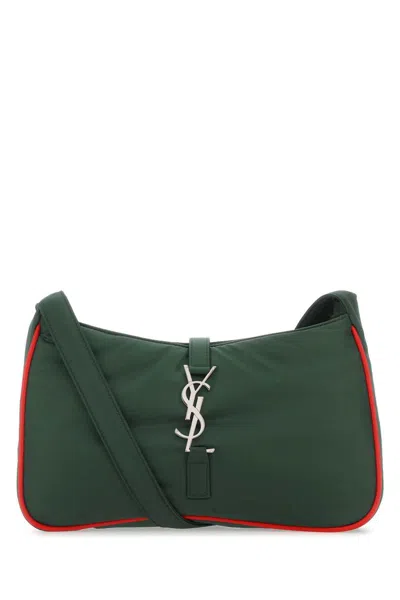 Saint Laurent Handbags. In Green