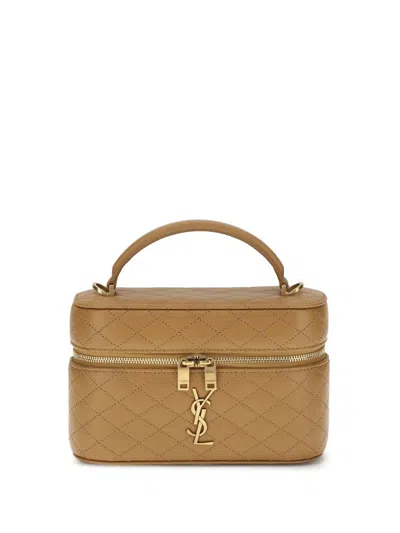 Saint Laurent Handbags In Neutral