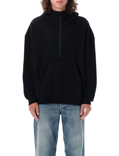 SAINT LAURENT SAINT LAURENT HANORAK LOGO FLEECE