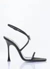 Saint Laurent Open-toed High-heeled Sandals In Black