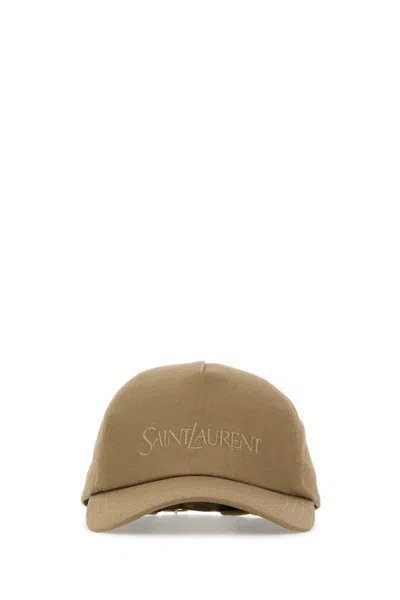 Saint Laurent Hat In Beige