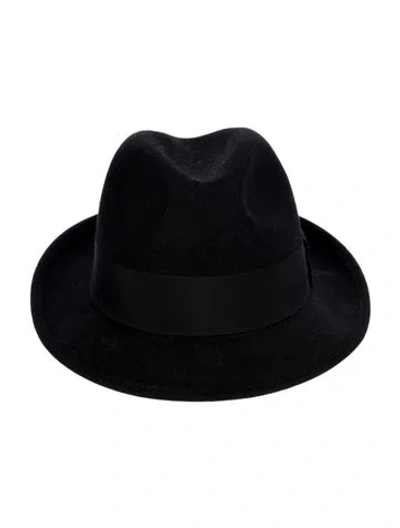 Pre-owned Saint Laurent Hat In Black