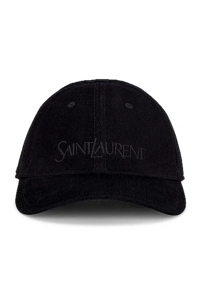 Saint Laurent Hat In Black