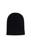 Saint Laurent Luxurious Cashmere Beanie Hat In Black