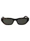 Saint Laurent Havana Havana Grey Acetate Sunglasses
