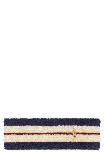 Saint Laurent Headband In White