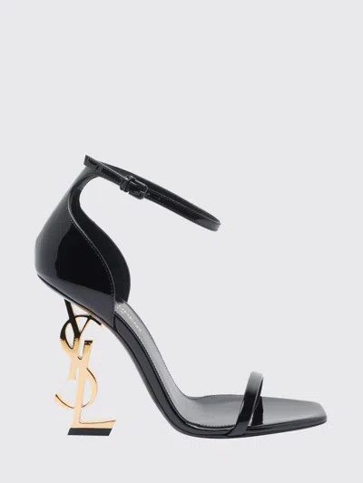 Saint Laurent Heeled Sandal Woman  In Black