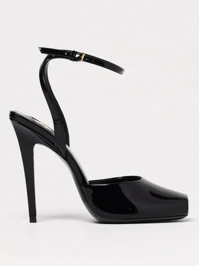 Saint Laurent Heeled Sandals  Woman Colour Black